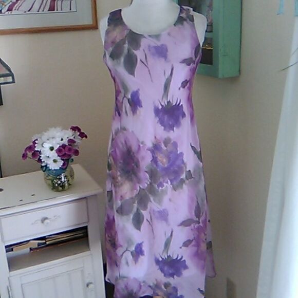 Vintage Studio I Lilac Floral Dress with Jacket. Bonus bag. - Picture 7 of 16